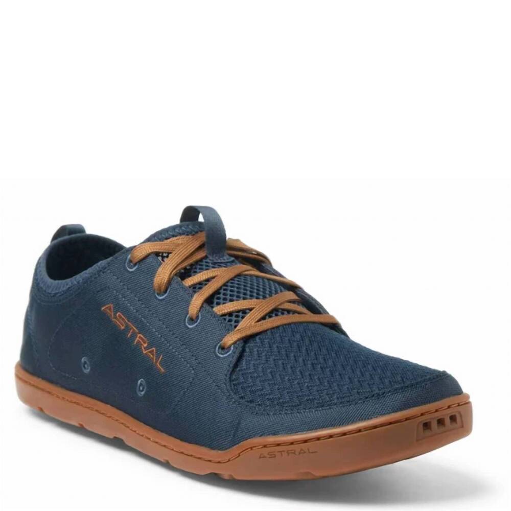 NEW ASTRAL men's loyak water shoe in navy/brown
